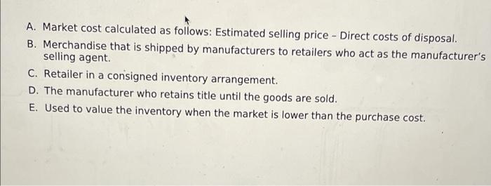 cost flow method Last in, first out (LIFO) inventory cost flow method