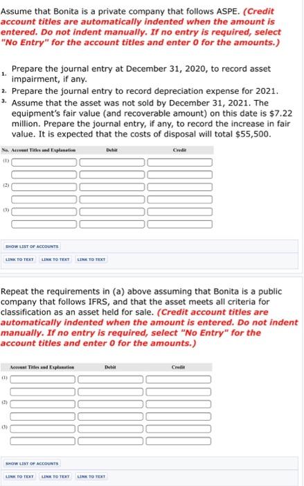 of accounts for ascounts and explanation .. please your make your answer