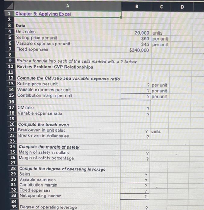  need to solve the excel sheet first to answer the following