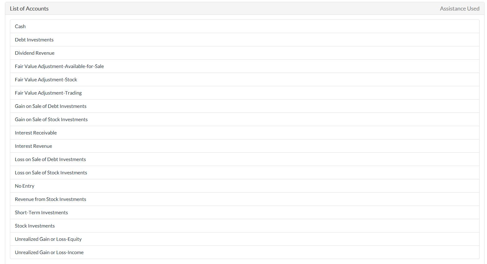 helps. Cullumber Corporation had the following transactions pertaining to debt investments. 1.