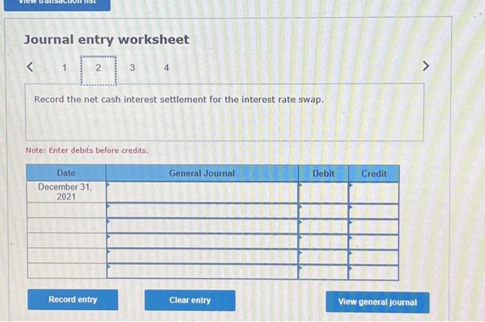 during 2022 to record interest, net cash interest settlement for the interest