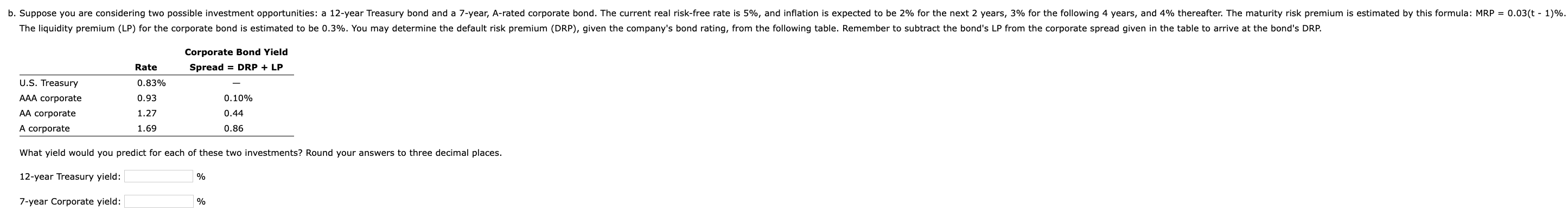 \\ \hline 1 & 5.42% \\ \hline 2 & 5.47% \\ \hline