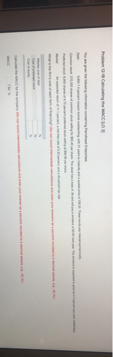 following information conceming Pamothead Enterprises 900 74 percent coupon bonds outstanding, wit,