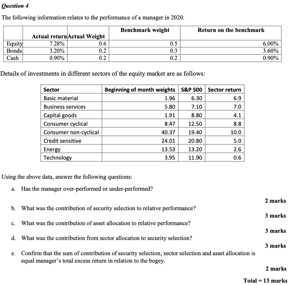 can i please get the answer for part D Question 4