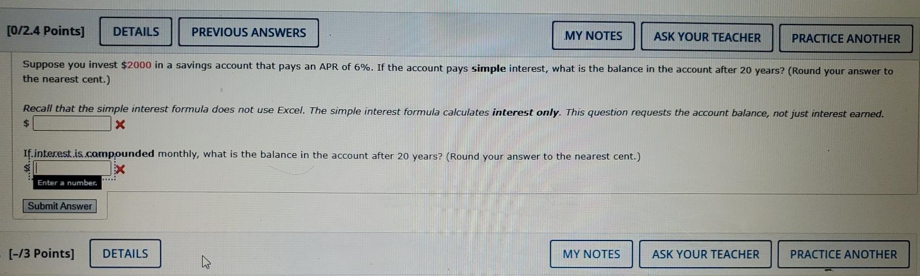  need help [0/2.4 Points] DETAILS PREVIOUS ANSWERS MY NOTES ASK YOUR
