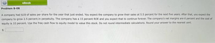 PLEASE ANSWER QUESTION CORRECTLY THIS IS MY LAST ATTEMPT A company had