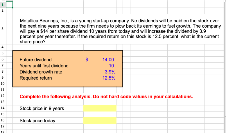 I'm stuck with this problem please help. Please include answers in