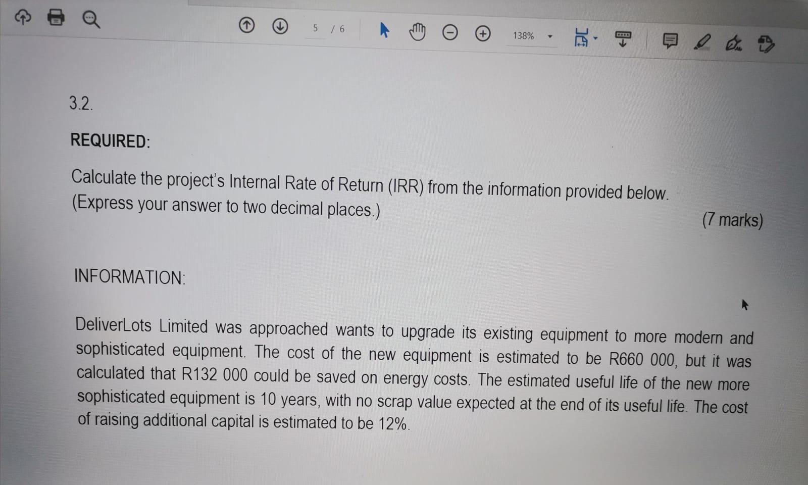alternative (Express your answers in years, months and days not decimals). (4