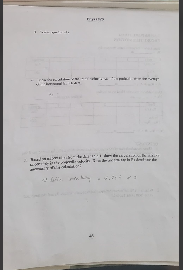 Horizontally HI - 10,95 Trail i 2 3 average Ru (m) 263,