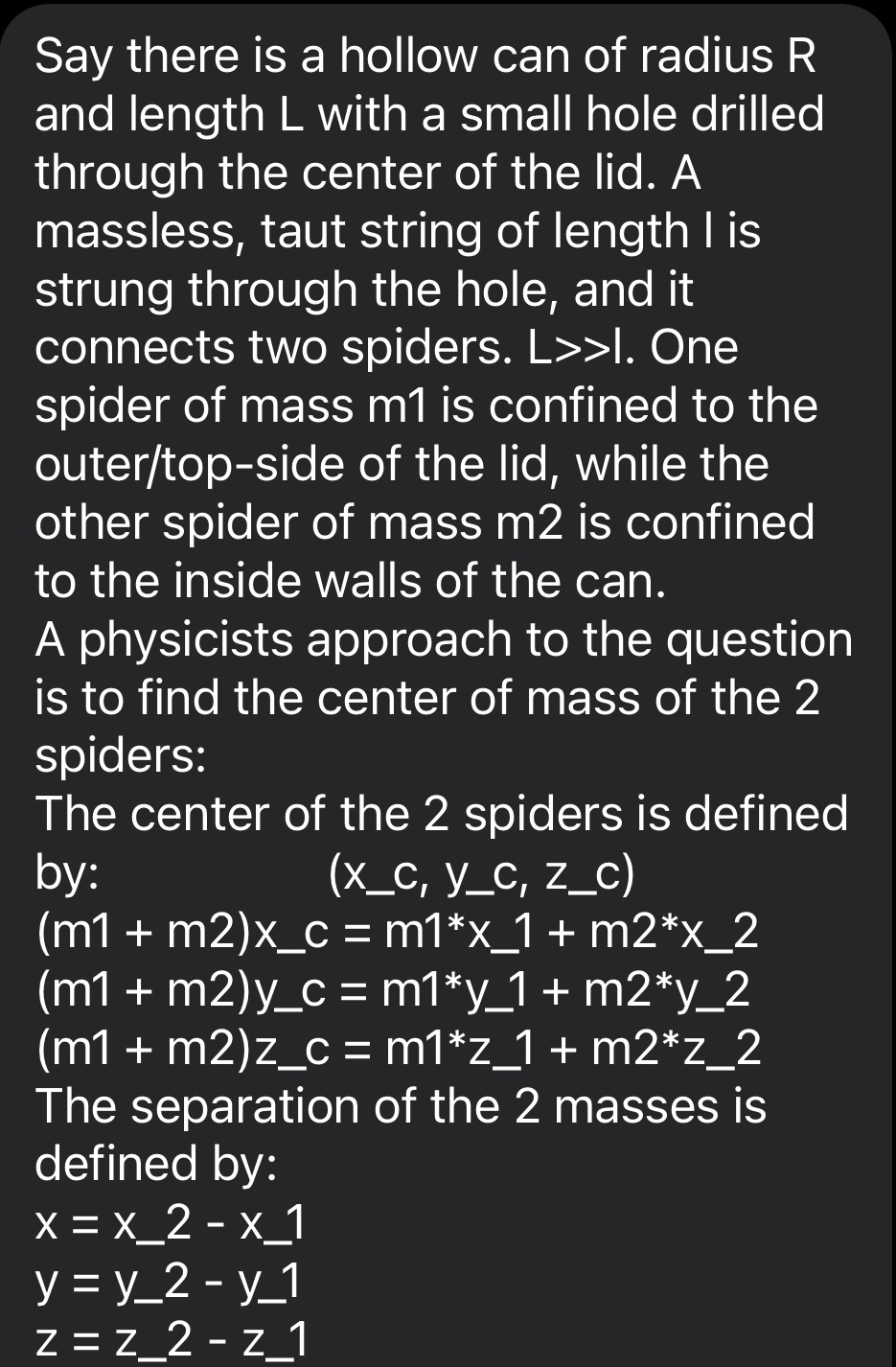 would make sense to choose the coordinates based on the fact that