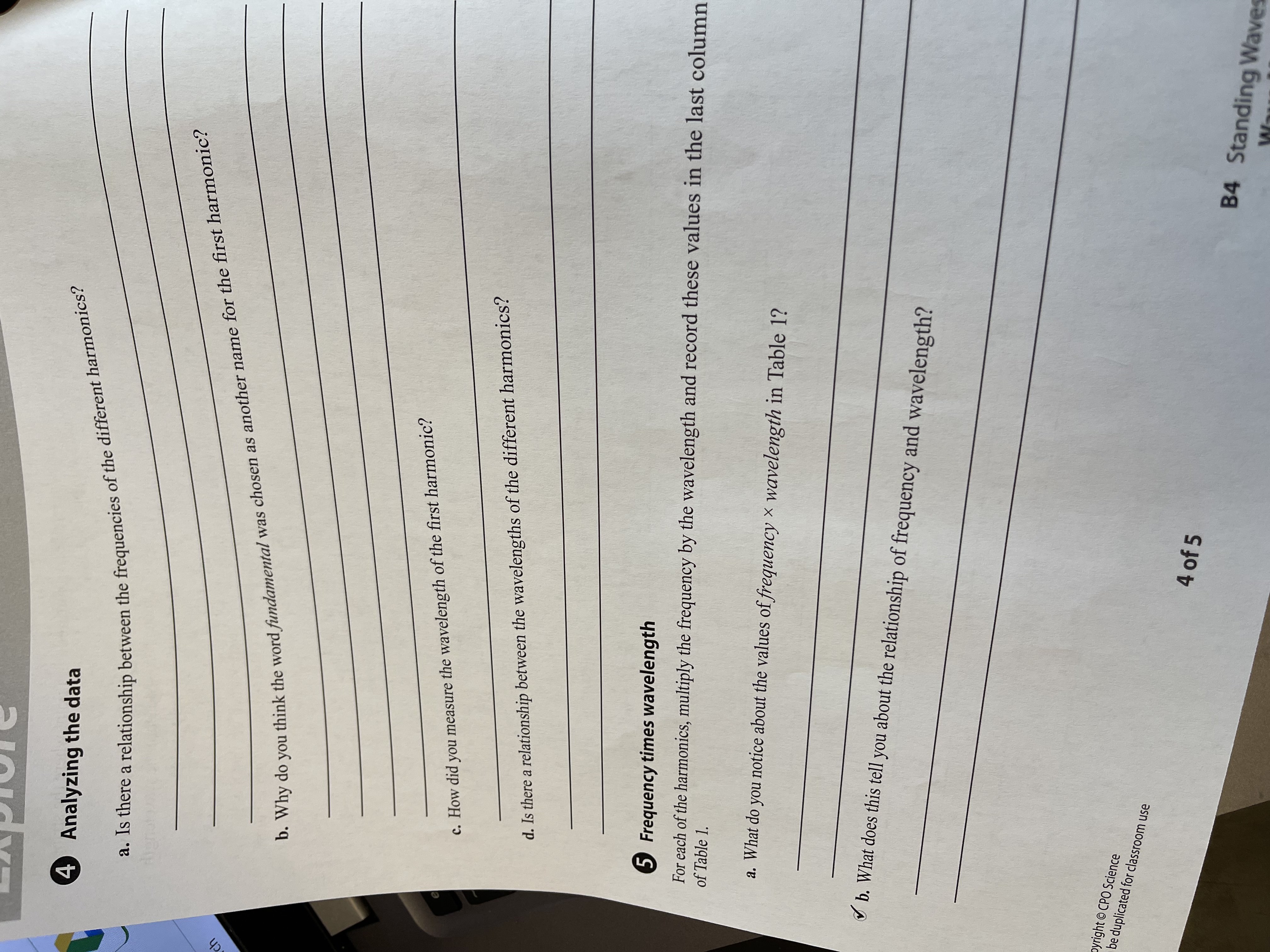 where the string is moving the most. Label the nodes and antinodes