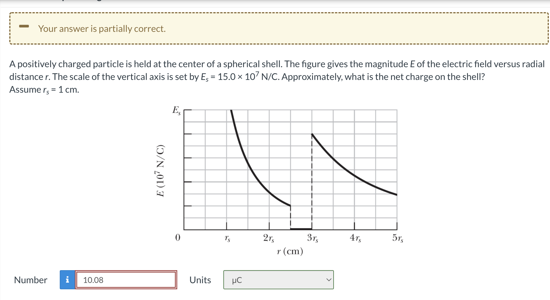 nonconducting sheet that has a uniform surface charge density o = -5.40