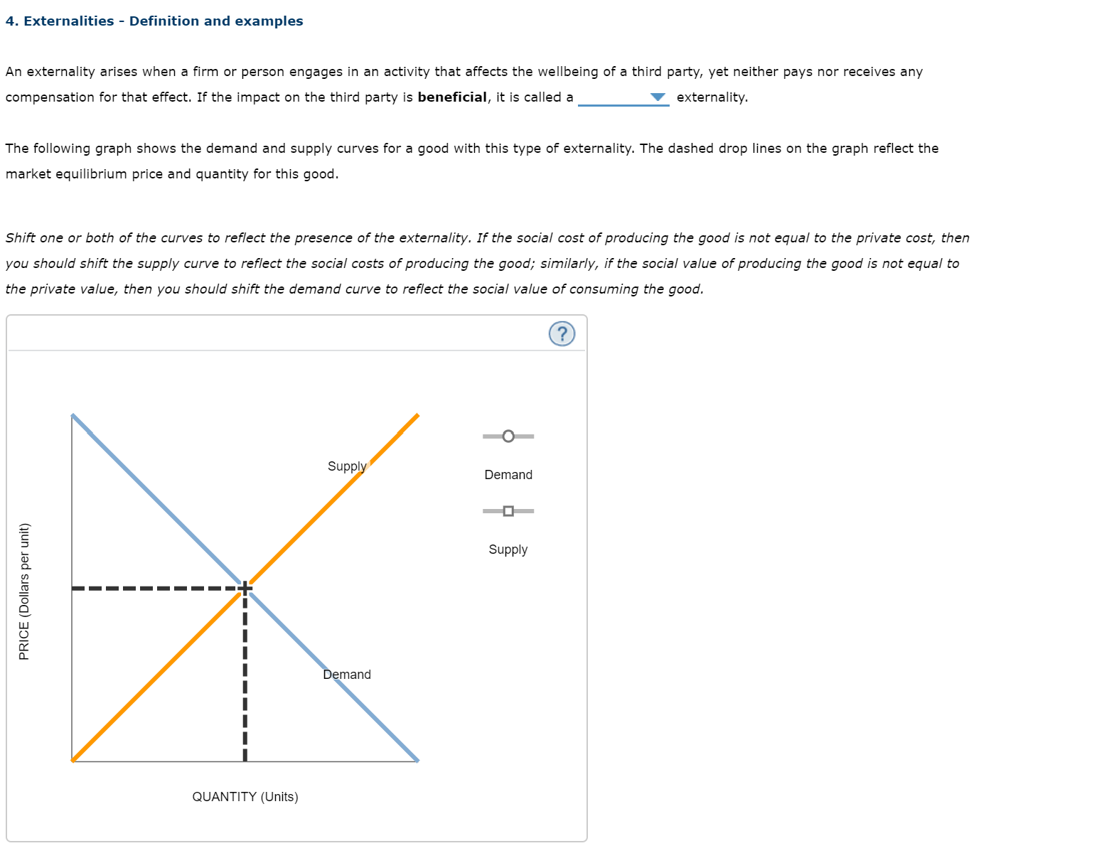 the wellbeing of a third party, yet neither pays nor receives any