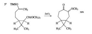 Write the mechanical steps for preparing the following reaction? S* TMSO