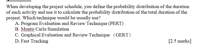you created too much or too less value stream activities? [1' marks]