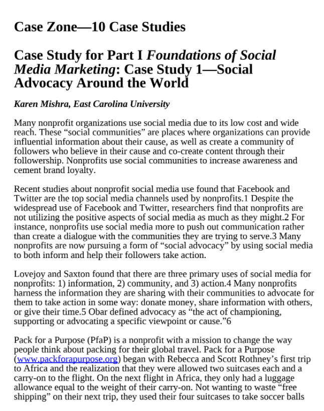 Case Zone10 Case Studies Case Study for Part I Foundations of