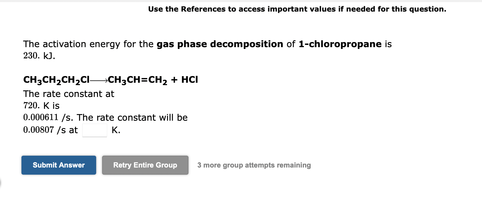 Use the References to access important values if needed for this