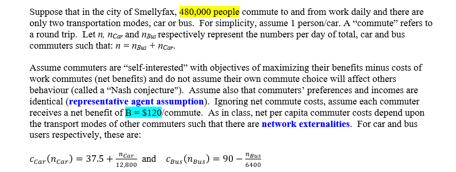 represents the number of commuters of each type with the number of