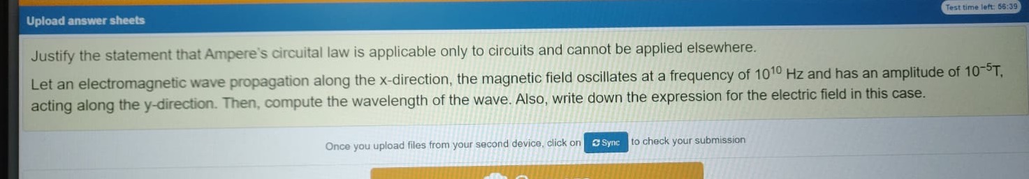 Please help fast all steps please Upload answer sheets Test time left:
