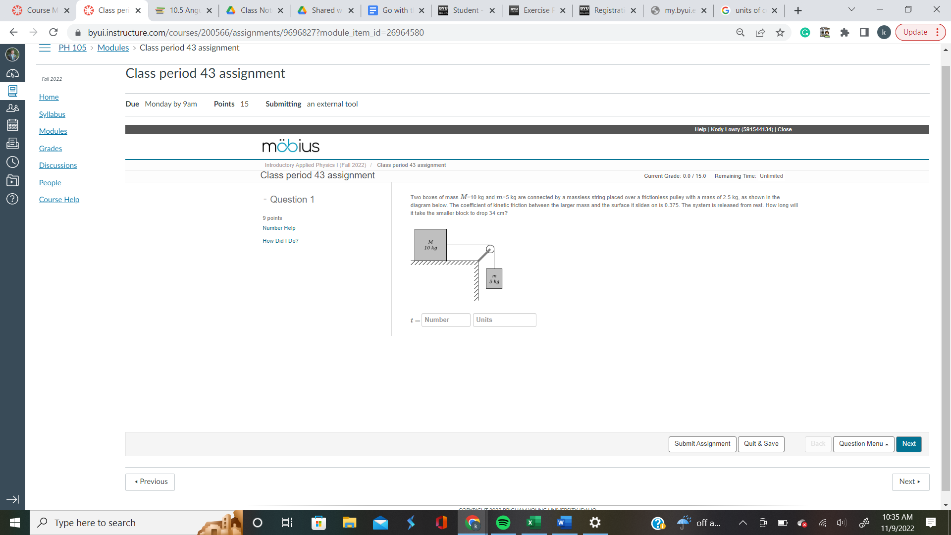  Course M X Class peri X = 10.5 Angi x Class