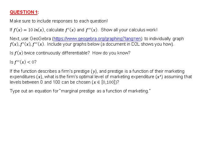 question on the photo QUESTION 1: Make sure to include responses to