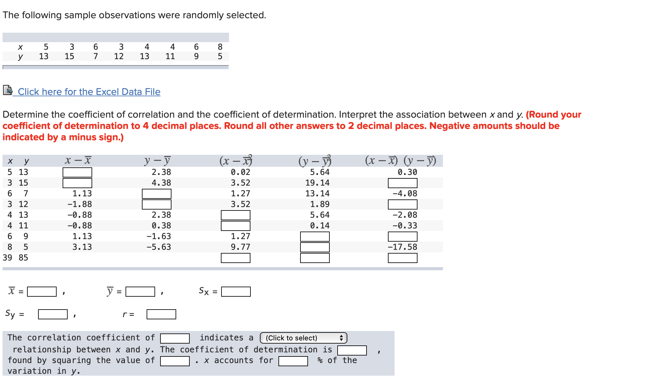 Can you solve this please? All the data is here The following