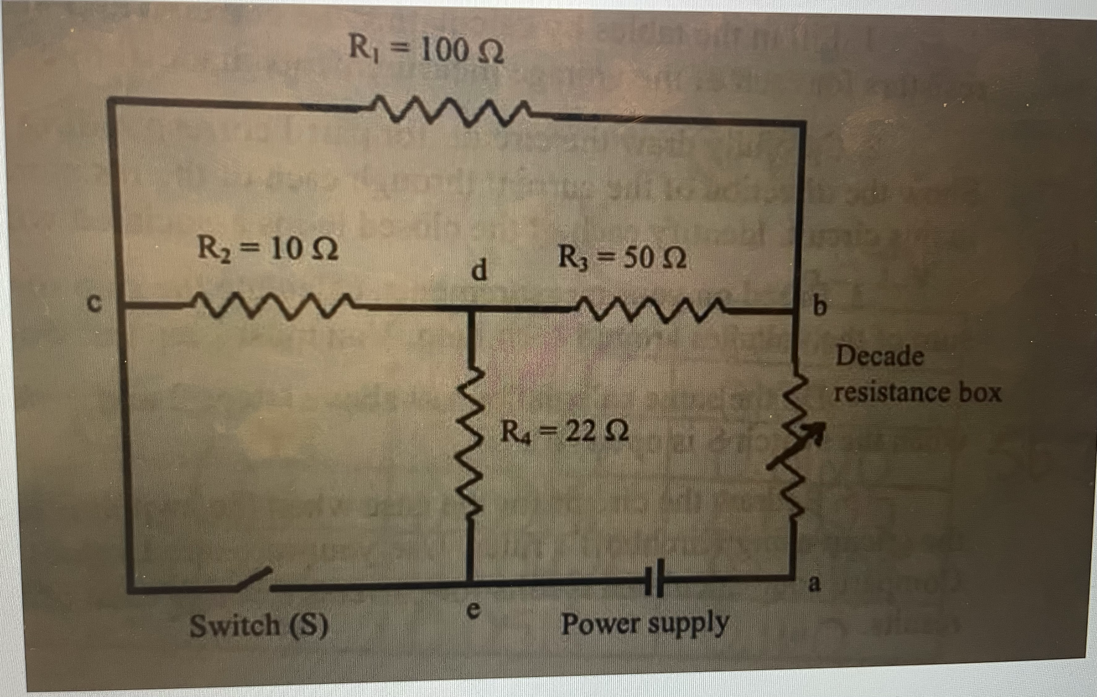\fTables 1. Switch closed Switch closed R (ohms) V ( volts)