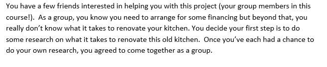 with specific goals and a defined start and end point. Like any