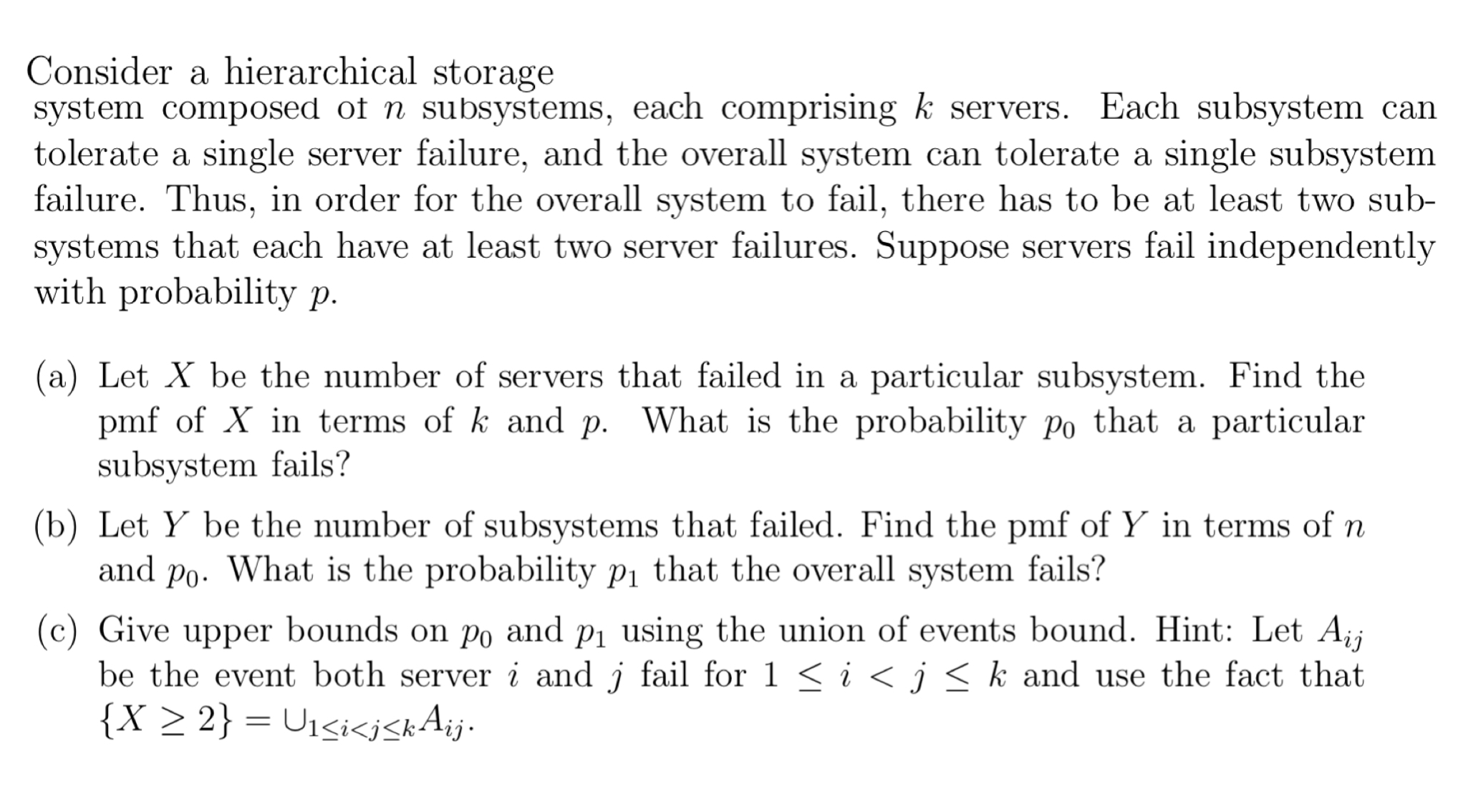 Hi please use the given information to answer each part of the