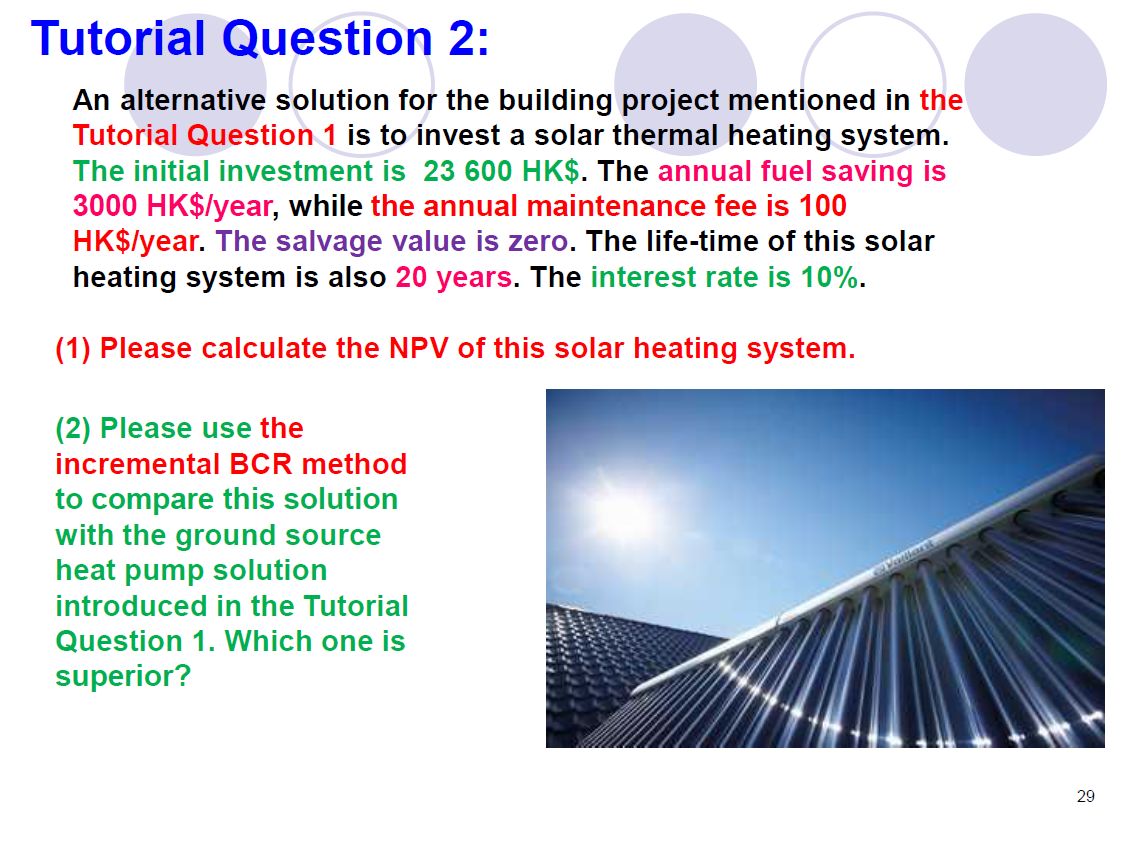 Based on the Tutorial Question below, please investigate and comment that how