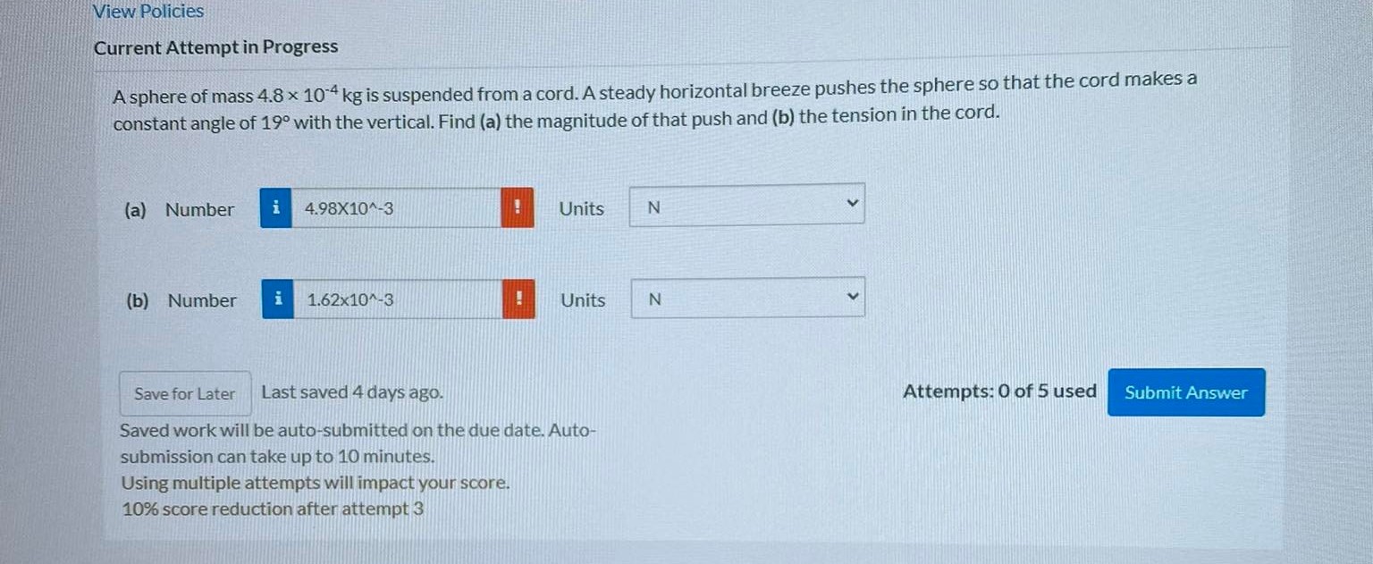 is partially correct. An object falls a distance h from rest. If
