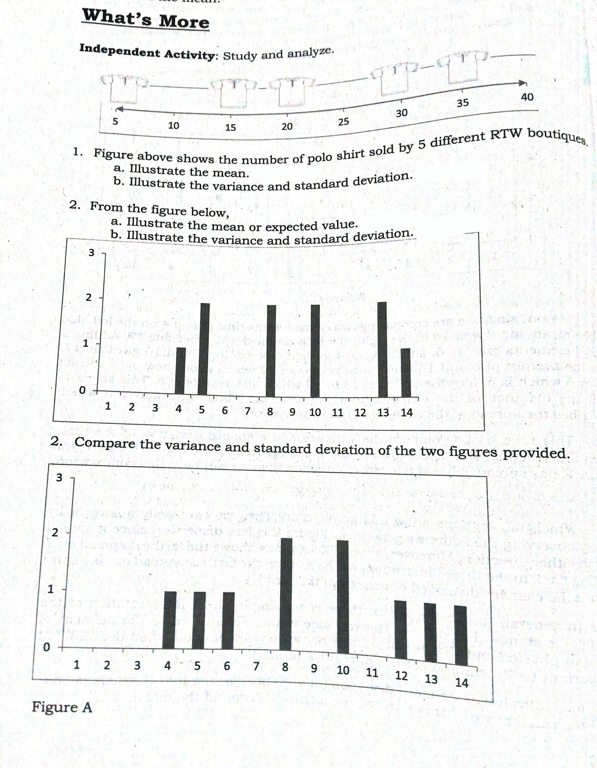 More Independent Activity: Study and analyze. 40 35 30 5 10 15