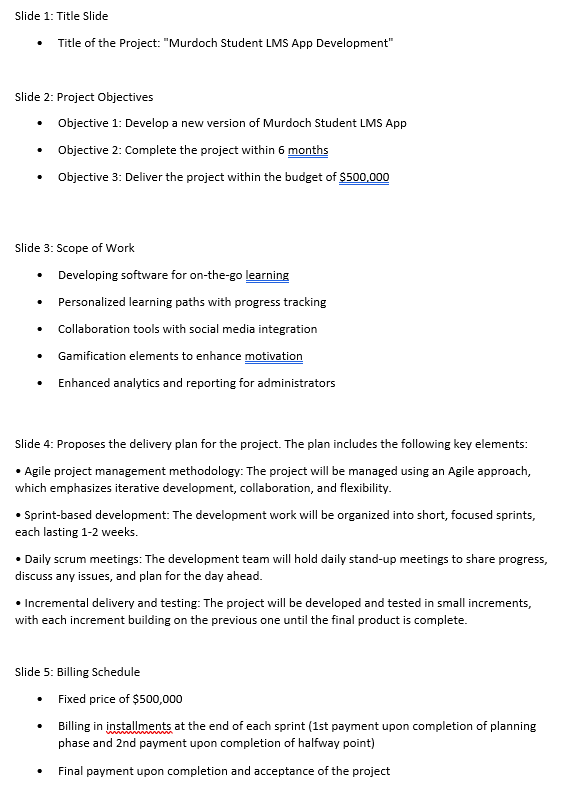 Plan: This task is designed to demonstrate your understanding and application of