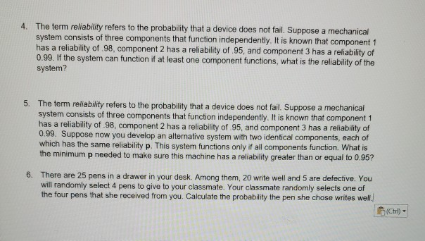 larger than 5. ** Please Note: The answer will just call for