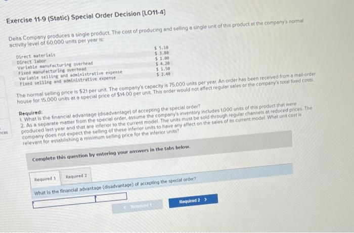 raw material is used in all three products. Barlow Company has only