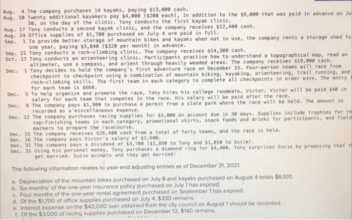 credits. Tony and Suzie graduate from college in May 2021 and begin