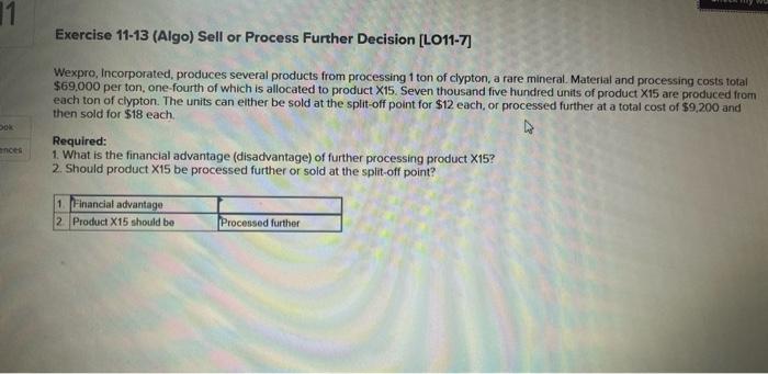 is $13.30 as shown below: If Futura decides to make the starters,