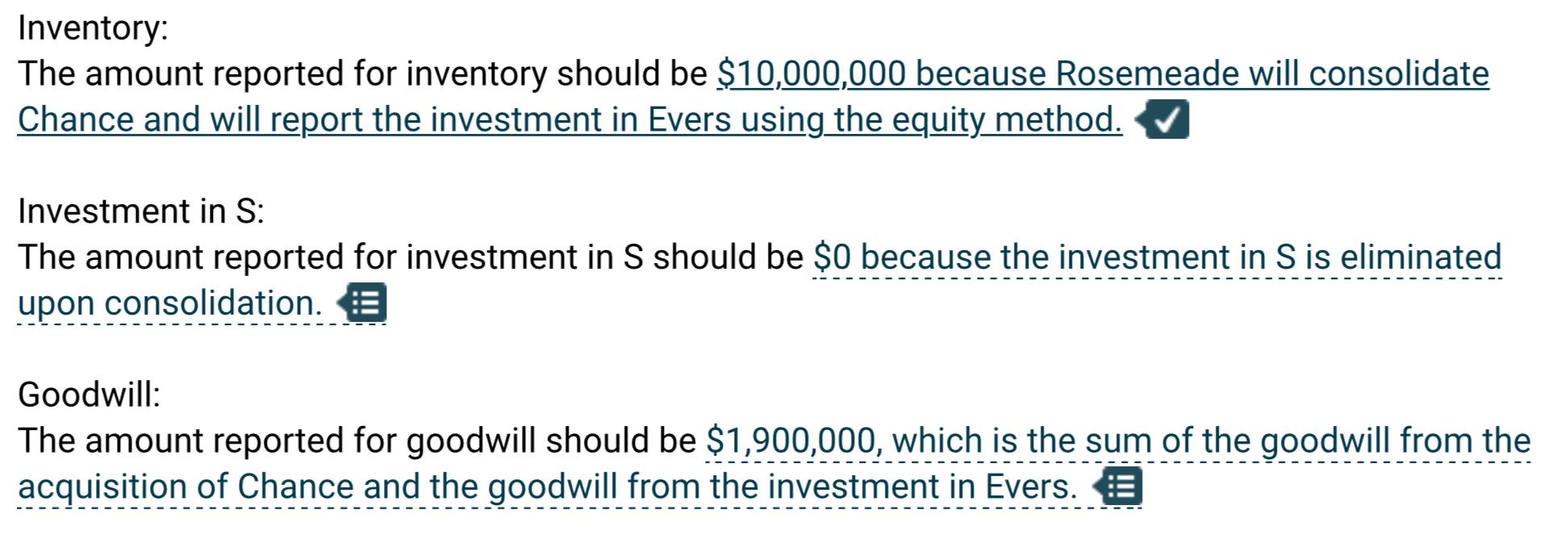 outstanding stock of Chance Company for $14 million in cash. Before I