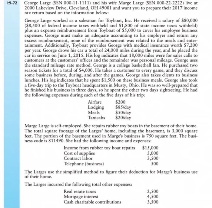  USING THE IFORMATION FILL OUT SCHEDULE C FORM LINE 5 IS