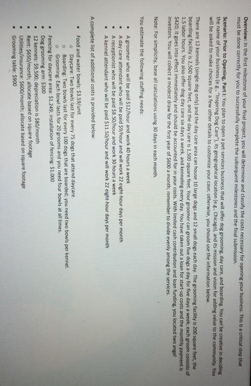 . . . . . Grooming tub: $2800 Heating system: $10,000;