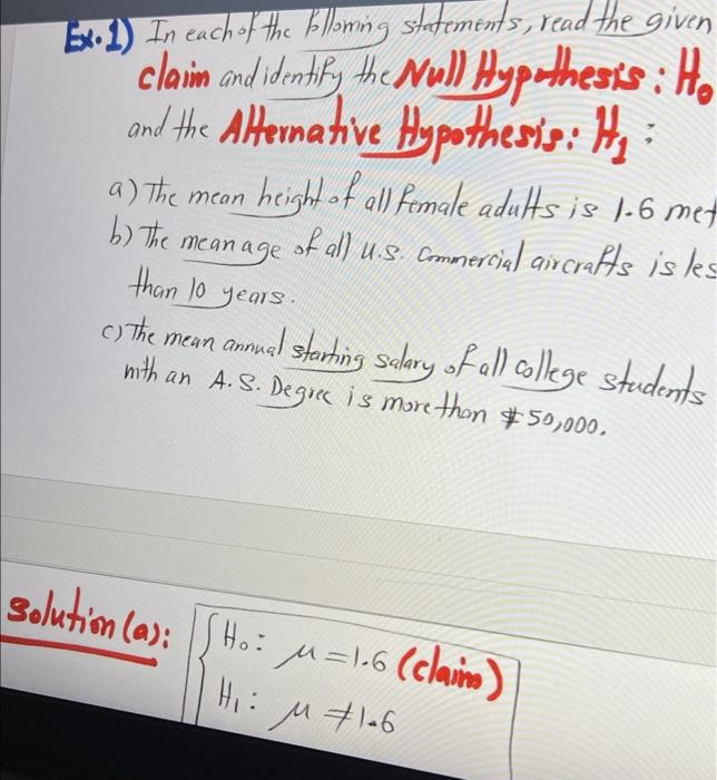 1 instructions for the following claims: (a) The mean aprice of a