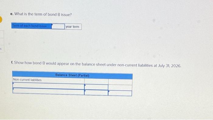 on the original issue date. Note: Enter debits before credits. c. What
