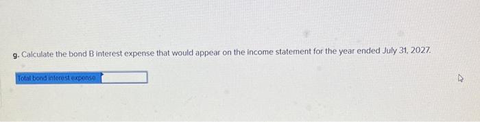 is the contract interest rate for the issue bond A ? d.