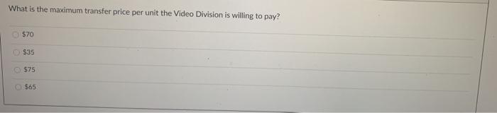 hands free audio devices. Their annual capacity is 100,000 units, the variable