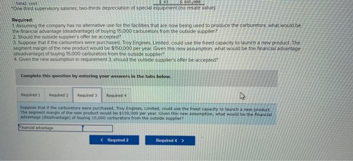 of engines for use in heavy equipment. The compary has always produced