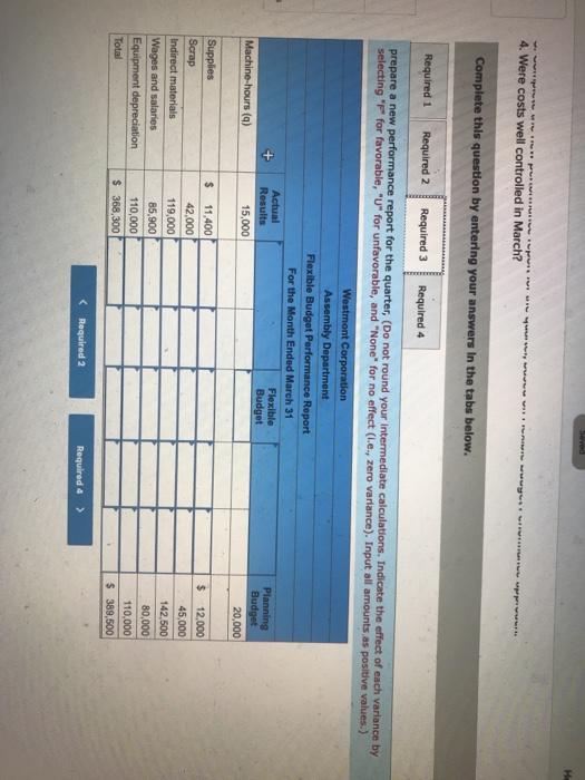 comprehensive budgeting system for planning and control purposes. While departmental supervisors have