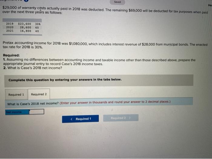 purposes in the year of the sale. For tax purposes, installment income