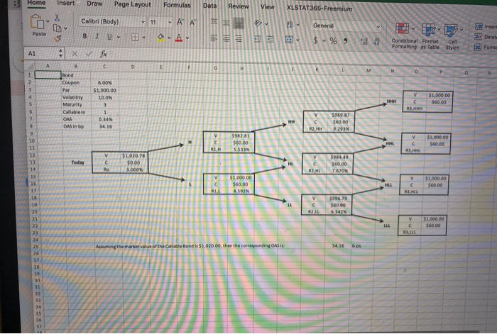 5.XX% 3 6.XX% your starting data would be: Year On-the-run 1 4.40%