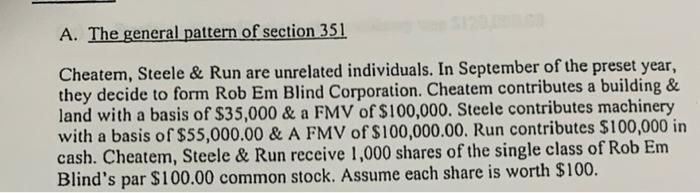 using answers from a) how would you solve F A. The general