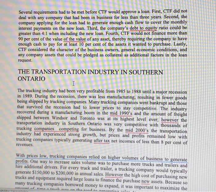 2016, when Steve Brant, assistant account manager for the Commercial Transportation Financing